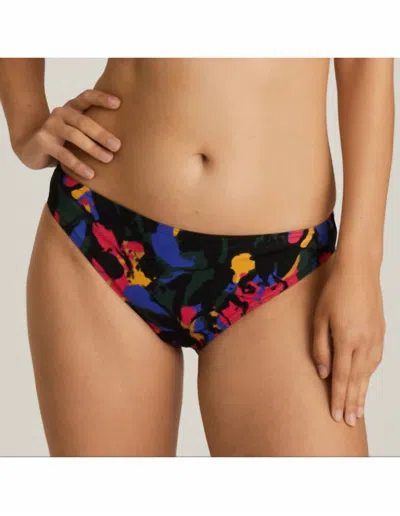 Primadonna Oasis Bikini Brief Rio In Black Cactus In Multi
