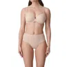 Primadonna Twist A La Folie Padded Balcony Bra In Caffe Latte In Multi