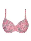 Primadonna Twist - Lavadi Padded Heartshape Bra In Summer Rose In Multi