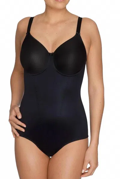 Primadonna Underwired Satin Shapewear In Black