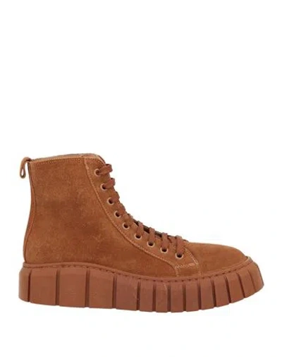 Primadonna Woman Ankle Boots Camel Size 7 Soft Leather In Beige