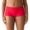 Primadonna Women's Canyon Full Boxer Brief Bottom In True Red In Multi