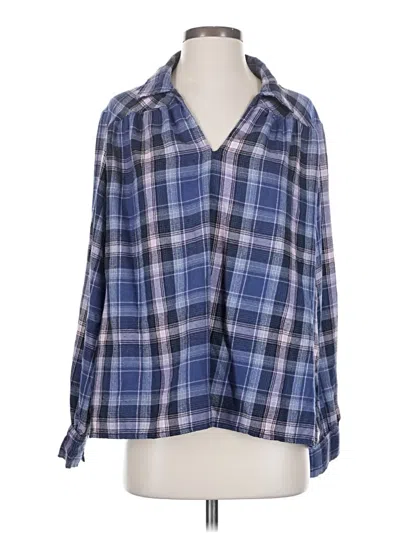 Pre-owned Primark 3/4 Sleeve Blouse In Blue