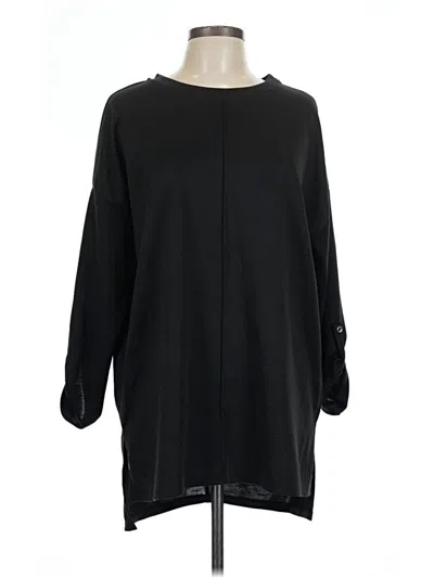 Pre-owned Primark 3/4 Sleeve T-shirt In Black