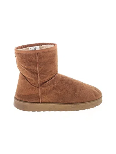 Pre-owned Primark Ankle Boots In Brown