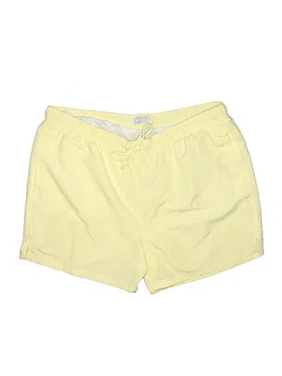 Pre-owned Primark Athletic Shorts In Yellow
