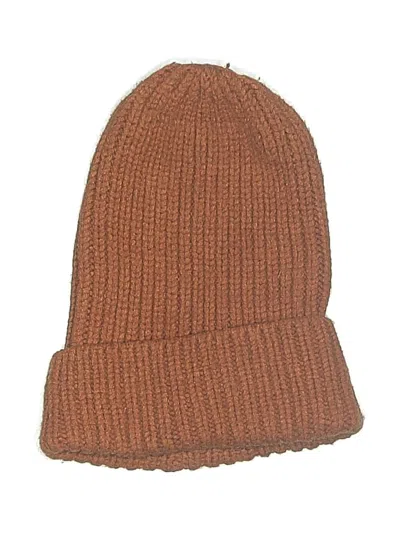 Pre-owned Primark Beanie Hat In Orange