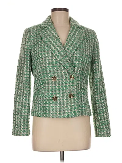 Pre-owned Primark Blazer Jacket In Green