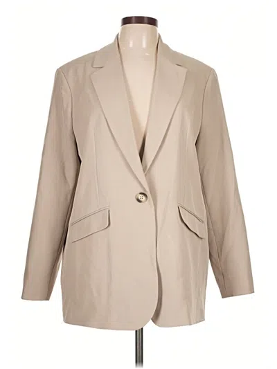 Pre-owned Primark Blazer Jacket In Tan