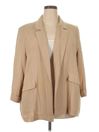 Pre-owned Primark Blazer Jacket In Tan