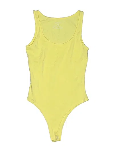 Pre-owned Primark Bodysuit In Yellow