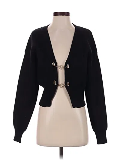 Pre-owned Primark Cardigan Sweater In Black