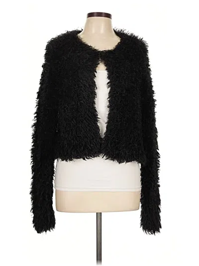 Pre-owned Primark Cardigan Sweater In Black