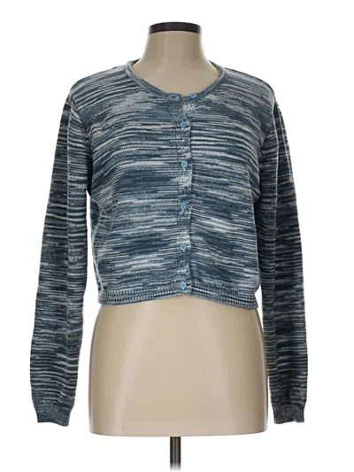 Pre-owned Primark Cardigan Sweater In Blue