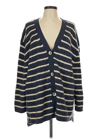 Pre-owned Primark Cardigan Sweater In Blue