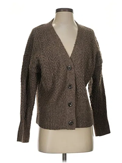Pre-owned Primark Cardigan Sweater In Brown