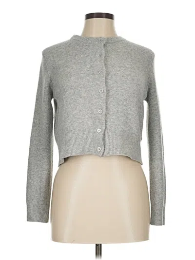 Pre-owned Primark Cardigan Sweater In Gray