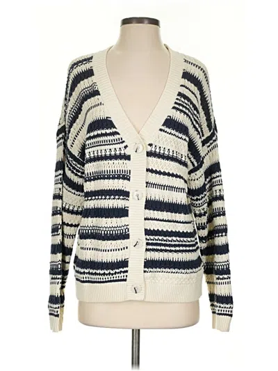 Pre-owned Primark Cardigan Sweater In Ivory