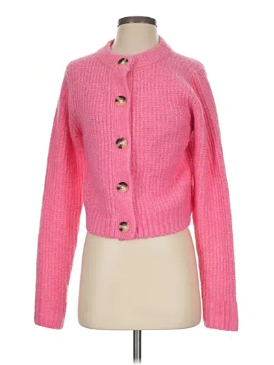 Pre-owned Primark Cardigan Sweater In Pink