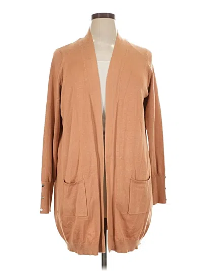 Pre-owned Primark Cardigan Sweater In Tan