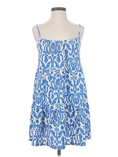 Pre-owned Primark Casual Dress In Blue