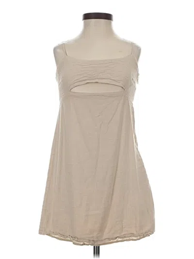 Pre-owned Primark Casual Dress In Brown
