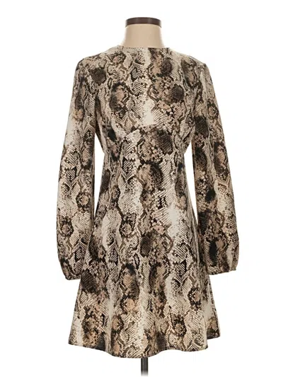 Pre-owned Primark Casual Dress In Brown