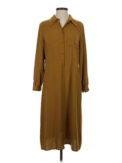 Pre-owned Primark Casual Dress In Brown
