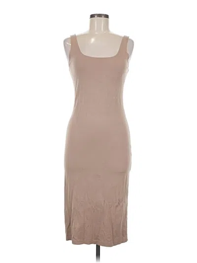 Pre-owned Primark Casual Dress In Brown