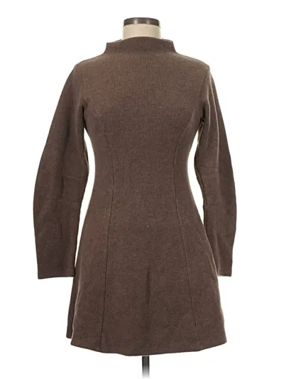 Pre-owned Primark Casual Dress In Brown