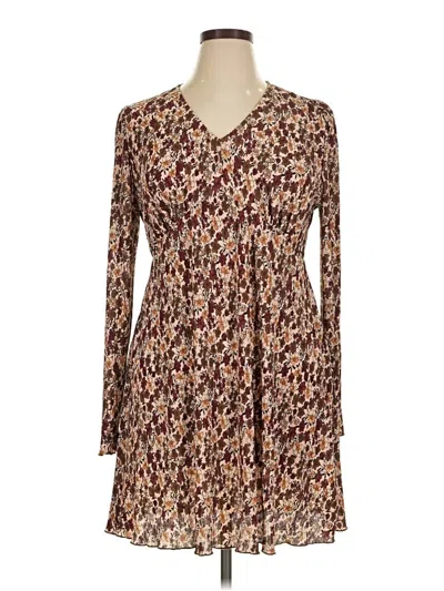 Pre-owned Primark Casual Dress In Brown