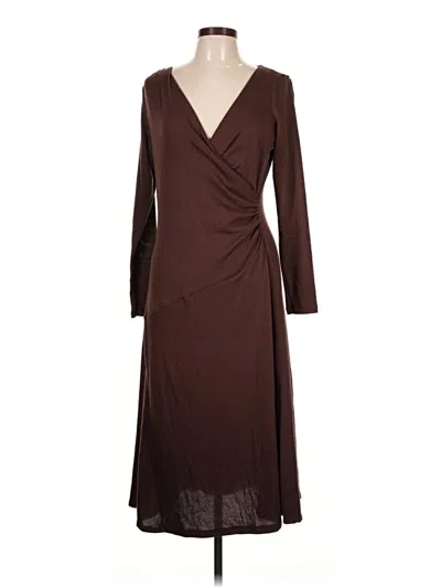 Pre-owned Primark Casual Dress In Brown