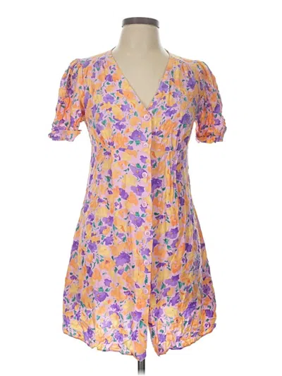 Pre-owned Primark Casual Dress In Orange