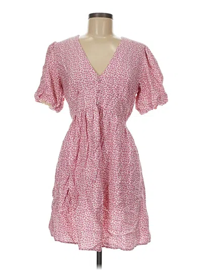 Pre-owned Primark Casual Dress In Pink