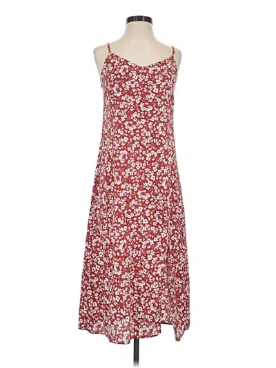 Pre-owned Primark Casual Dress In Red