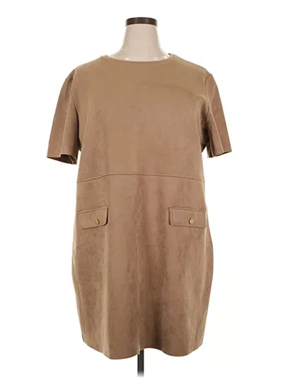 Pre-owned Primark Casual Dress In Tan
