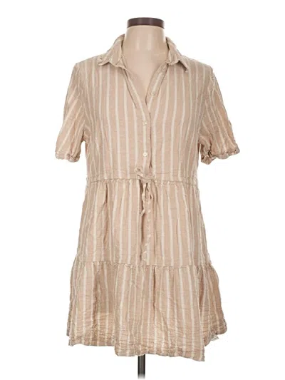 Pre-owned Primark Casual Dress In Tan