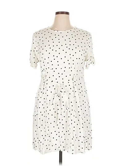 Pre-owned Primark Casual Dress In White
