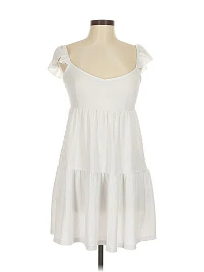 Pre-owned Primark Casual Dress In White