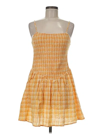 Pre-owned Primark Casual Dress In Yellow