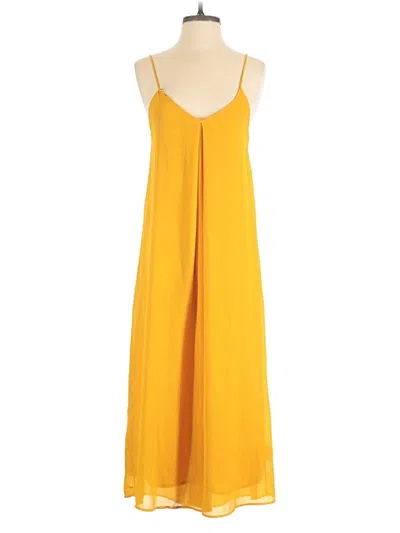 Pre-owned Primark Casual Dress In Yellow