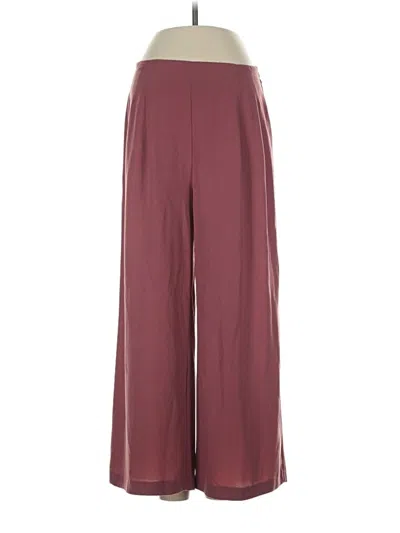 Pre-owned Primark Casual Pants In Burgundy