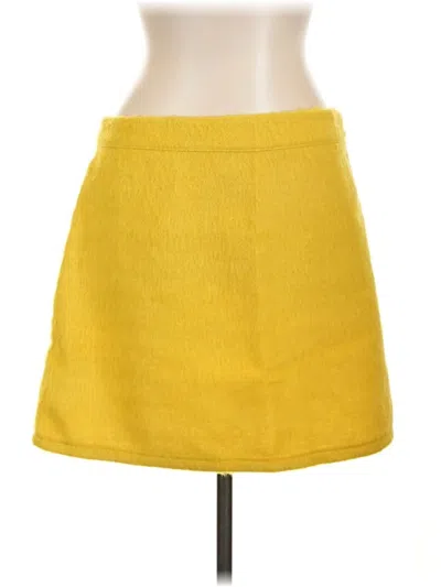 Pre-owned Primark Casual Skirt In Yellow
