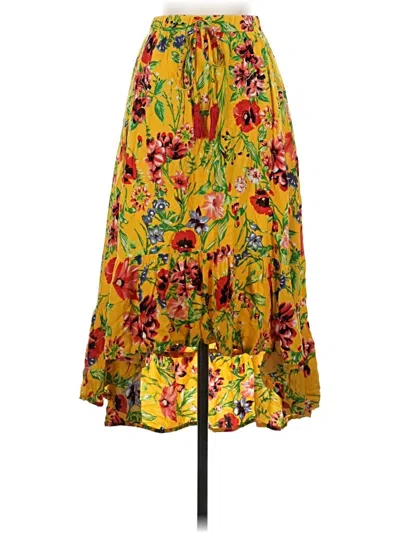 Pre-owned Primark Casual Skirt In Yellow