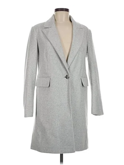 Pre-owned Primark Coat In Gray