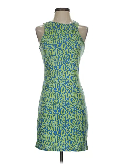 Pre-owned Primark Cocktail Dress In Green