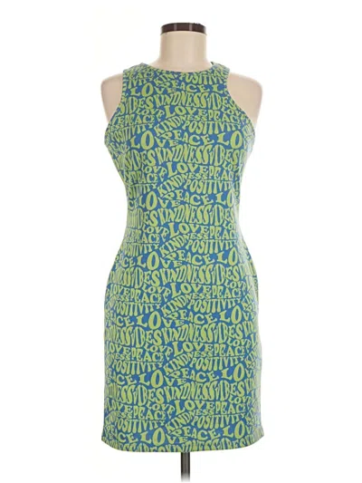 Pre-owned Primark Cocktail Dress In Green