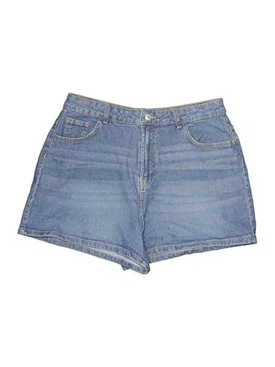 Pre-owned Primark Denim Shorts In Blue