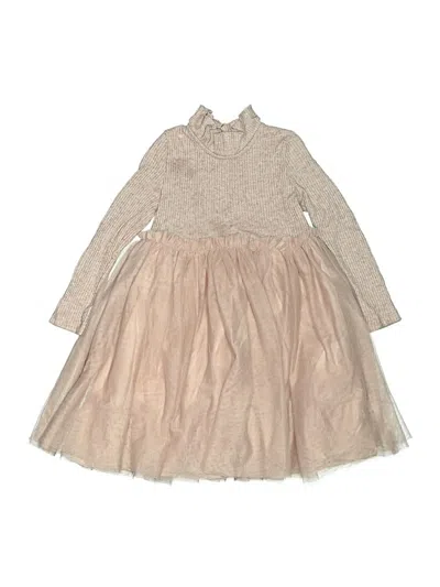 Pre-owned Primark Kids' Dress In Tan
