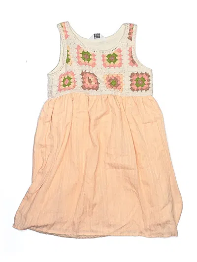 Pre-owned Primark Kids' Dress In Tan
